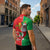 Burkina Faso Christmas Zipper Polo Shirt Black Santa Joyeux Noel - Wonder Print Shop