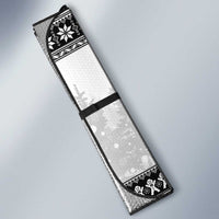 Funny Christmas F Caw F Raven Auto Sun Shade Merry Craw Mas - Wonder Print Shop