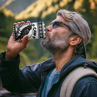 Funny Christmas F Caw F Raven 4 in 1 Can Cooler Tumbler Merry Craw Mas - Wonder Print Shop