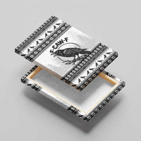 Funny Christmas F Caw F Raven Canvas Wall Art Merry Craw Mas - Wonder Print Shop