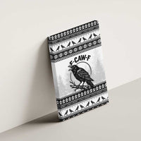 Funny Christmas F Caw F Raven Canvas Wall Art Merry Craw Mas - Wonder Print Shop