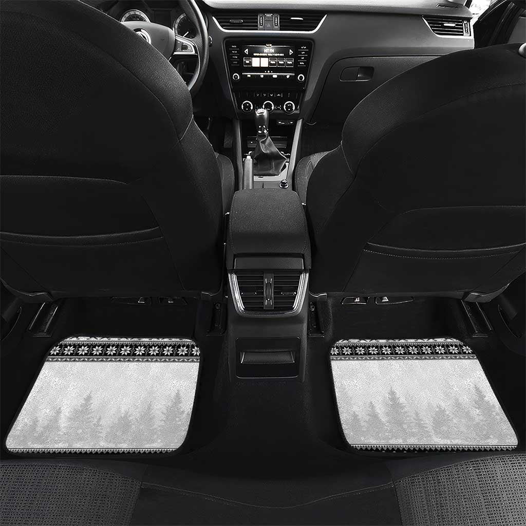 Funny Christmas F Caw F Raven Car Mats Merry Craw Mas - Wonder Print Shop
