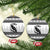 Funny Christmas F Caw F Raven Ceramic Ornament Merry Craw Mas - Wonder Print Shop