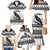 Funny Christmas F Caw F Raven Family Matching Mermaid Dress and Hawaiian Shirt Merry Craw Mas - Wonder Print Shop