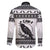 Funny Christmas F Caw F Raven Family Matching Off The Shoulder Long Sleeve Dress and Hawaiian Shirt Merry Craw Mas - Wonder Print Shop