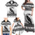 Funny Christmas F Caw F Raven Family Matching Off Shoulder Maxi Dress and Hawaiian Shirt Merry Craw Mas - Wonder Print Shop