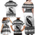 Funny Christmas F Caw F Raven Family Matching Off Shoulder Maxi Dress and Hawaiian Shirt Merry Craw Mas - Wonder Print Shop