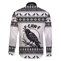 Funny Christmas F Caw F Raven Family Matching Puletasi and Hawaiian Shirt Merry Craw Mas - Wonder Print Shop