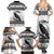 Funny Christmas F Caw F Raven Family Matching Summer Maxi Dress and Hawaiian Shirt Merry Craw Mas - Wonder Print Shop