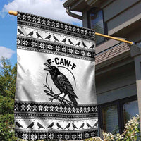 Funny Christmas F Caw F Raven Garden Flag Merry Craw Mas - Wonder Print Shop