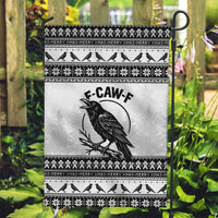 Funny Christmas F Caw F Raven Garden Flag Merry Craw Mas - Wonder Print Shop