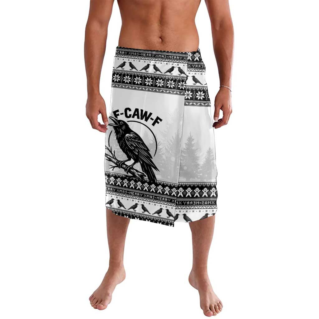 Funny Christmas F Caw F Raven Lavalava Merry Craw Mas - Wonder Print Shop