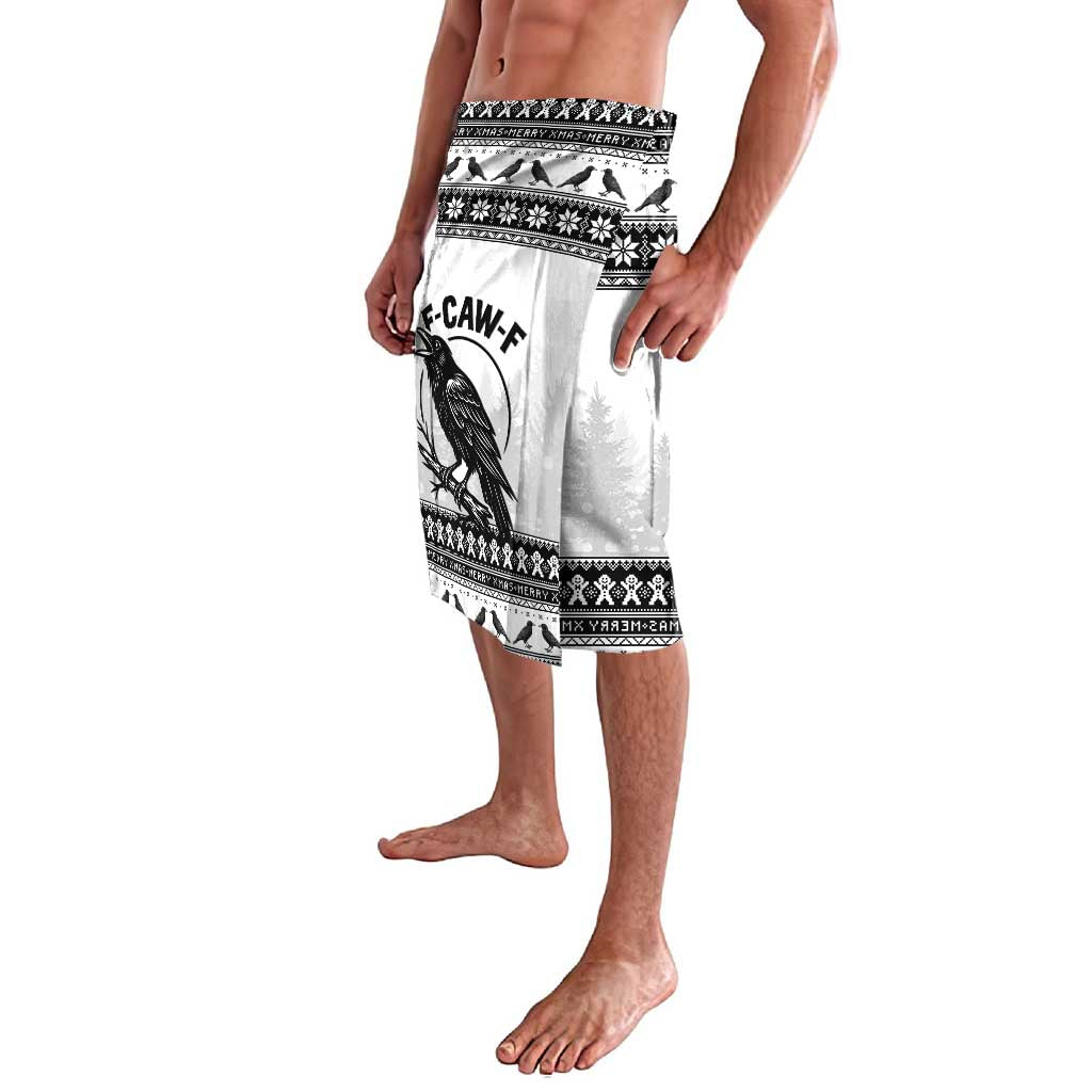 Funny Christmas F Caw F Raven Lavalava Merry Craw Mas - Wonder Print Shop