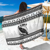 Funny Christmas F Caw F Raven Sarong Merry Craw Mas - Wonder Print Shop
