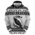 Funny Christmas F Caw F Raven Zip Hoodie Merry Craw Mas - Wonder Print Shop