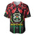 Burkina Faso Republic Day Baseball Jersey Coat Of Arms With Rose - Wonder Print Shop