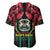 Burkina Faso Republic Day Baseball Jersey Coat Of Arms With Rose - Wonder Print Shop