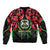 Burkina Faso Republic Day Bomber Jacket Coat Of Arms With Rose - Wonder Print Shop