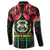Burkina Faso Republic Day Button Sweatshirt Coat Of Arms With Rose - Wonder Print Shop