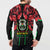 Burkina Faso Republic Day Button Sweatshirt Coat Of Arms With Rose - Wonder Print Shop