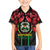 Burkina Faso Republic Day Kid Hawaiian Shirt Coat Of Arms With Rose - Wonder Print Shop