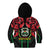 Burkina Faso Republic Day Kid Hoodie Coat Of Arms With Rose - Wonder Print Shop