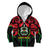 Burkina Faso Republic Day Kid Hoodie Coat Of Arms With Rose - Wonder Print Shop