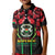 Burkina Faso Republic Day Kid Polo Shirt Coat Of Arms With Rose - Wonder Print Shop