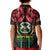 Burkina Faso Republic Day Kid Polo Shirt Coat Of Arms With Rose - Wonder Print Shop