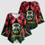 Burkina Faso Republic Day Kimono Sleeve Blouse Coat Of Arms With Rose - Wonder Print Shop
