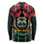 Burkina Faso Republic Day Long Sleeve Shirt Coat Of Arms With Rose - Wonder Print Shop