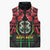 Burkina Faso Republic Day Sleeveless Puffer Jacket Coat Of Arms With Rose - Wonder Print Shop