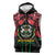 Burkina Faso Republic Day Sleeveless Zip Hoodie Coat Of Arms With Rose - Wonder Print Shop