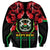 Burkina Faso Republic Day Sweatshirt Coat Of Arms With Rose - Wonder Print Shop