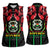 Burkina Faso Republic Day Women Sleeveless Polo Shirt Coat Of Arms With Rose - Wonder Print Shop