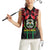 Burkina Faso Republic Day Women Sleeveless Polo Shirt Coat Of Arms With Rose - Wonder Print Shop