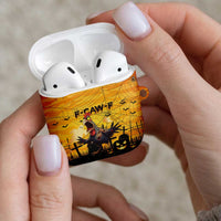 Funny Halloween Zombie Chicken AirPods Case F’Caw Scary Poultry - Wonder Print Shop