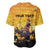 Personalized Funny Halloween Zombie Chicken Baseball Jersey F’Caw Scary Poultry - Wonder Print Shop