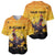 Personalized Funny Halloween Zombie Chicken Baseball Jersey F’Caw Scary Poultry - Wonder Print Shop