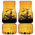 Personalized Funny Halloween Zombie Chicken Car Mats F’Caw Scary Poultry - Wonder Print Shop