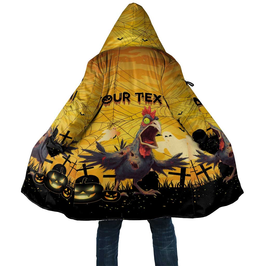 Personalized Funny Halloween Zombie Chicken Cloak F’Caw Scary Poultry - Wonder Print Shop