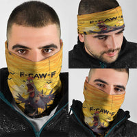 Funny Halloween Zombie Chicken Neck Gaiter F’Caw Scary Poultry - Wonder Print Shop