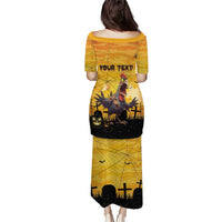 Personalized Funny Halloween Zombie Chicken Puletasi F’Caw Scary Poultry - Wonder Print Shop