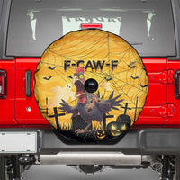 Funny Halloween Zombie Chicken Spare Tire Cover F’Caw Scary Poultry - Wonder Print Shop