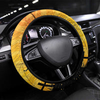 Funny Halloween Zombie Chicken Steering Wheel Cover F’Caw Scary Poultry - Wonder Print Shop