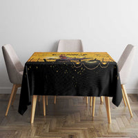 Funny Halloween Zombie Chicken Tablecloth F’Caw Scary Poultry - Wonder Print Shop