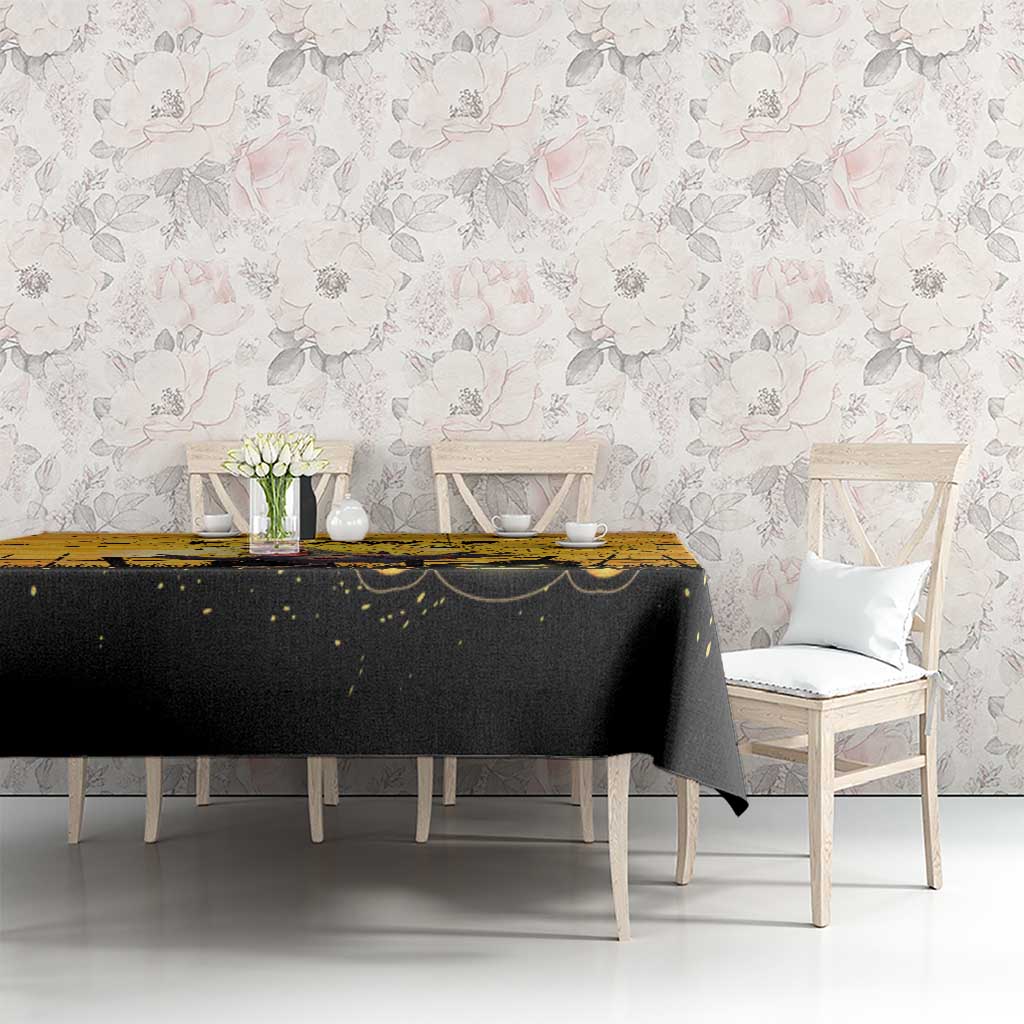 Funny Halloween Zombie Chicken Tablecloth F’Caw Scary Poultry - Wonder Print Shop
