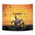 Funny Halloween Zombie Chicken Tapestry F’Caw Scary Poultry - Wonder Print Shop