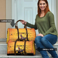 Funny Halloween Zombie Chicken Travel Bag F’Caw Scary Poultry - Wonder Print Shop