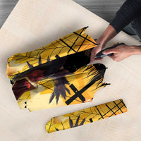 Funny Halloween Zombie Chicken Umbrella F’Caw Scary Poultry - Wonder Print Shop